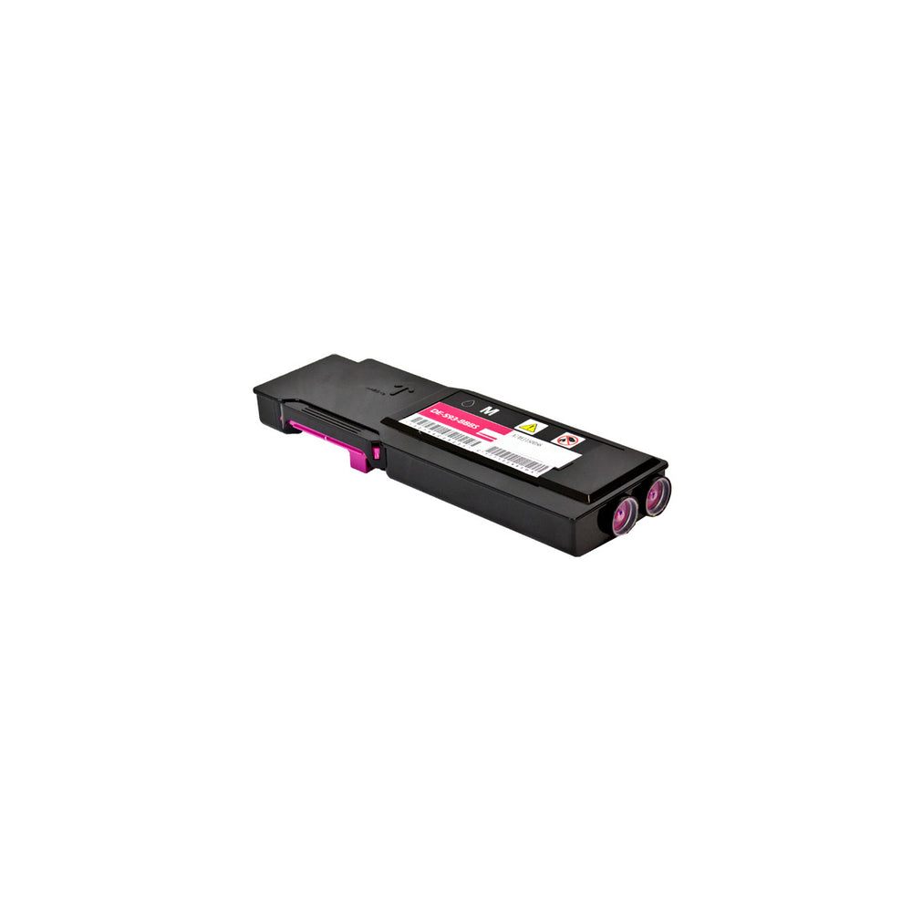 Compatible Magenta Toner Cartridge for Dell C2660DN / C2665DNF 4K High Yield (593-BBBS / 593-BBBP)