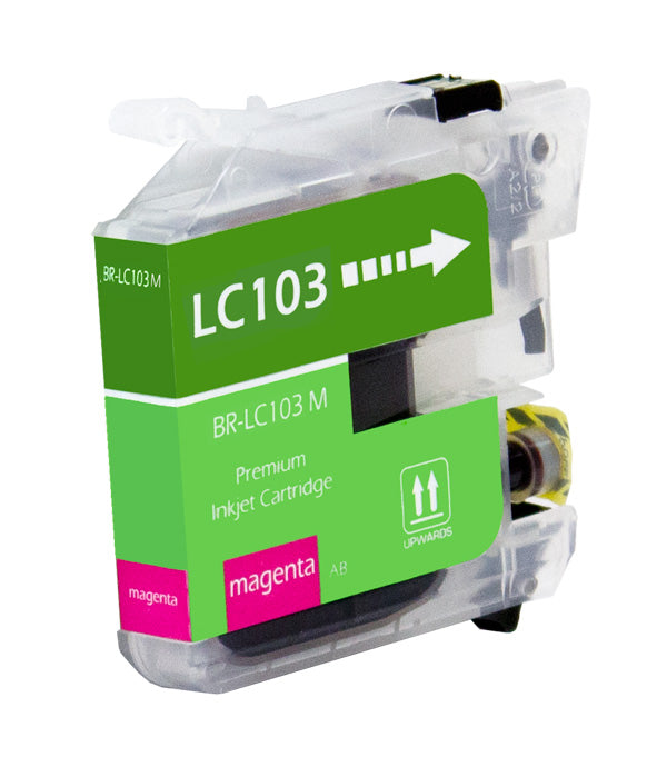 Compatible Magenta Ink Cartridge for Brother DCP-J152W / MFC-J245 + More (LC103M)