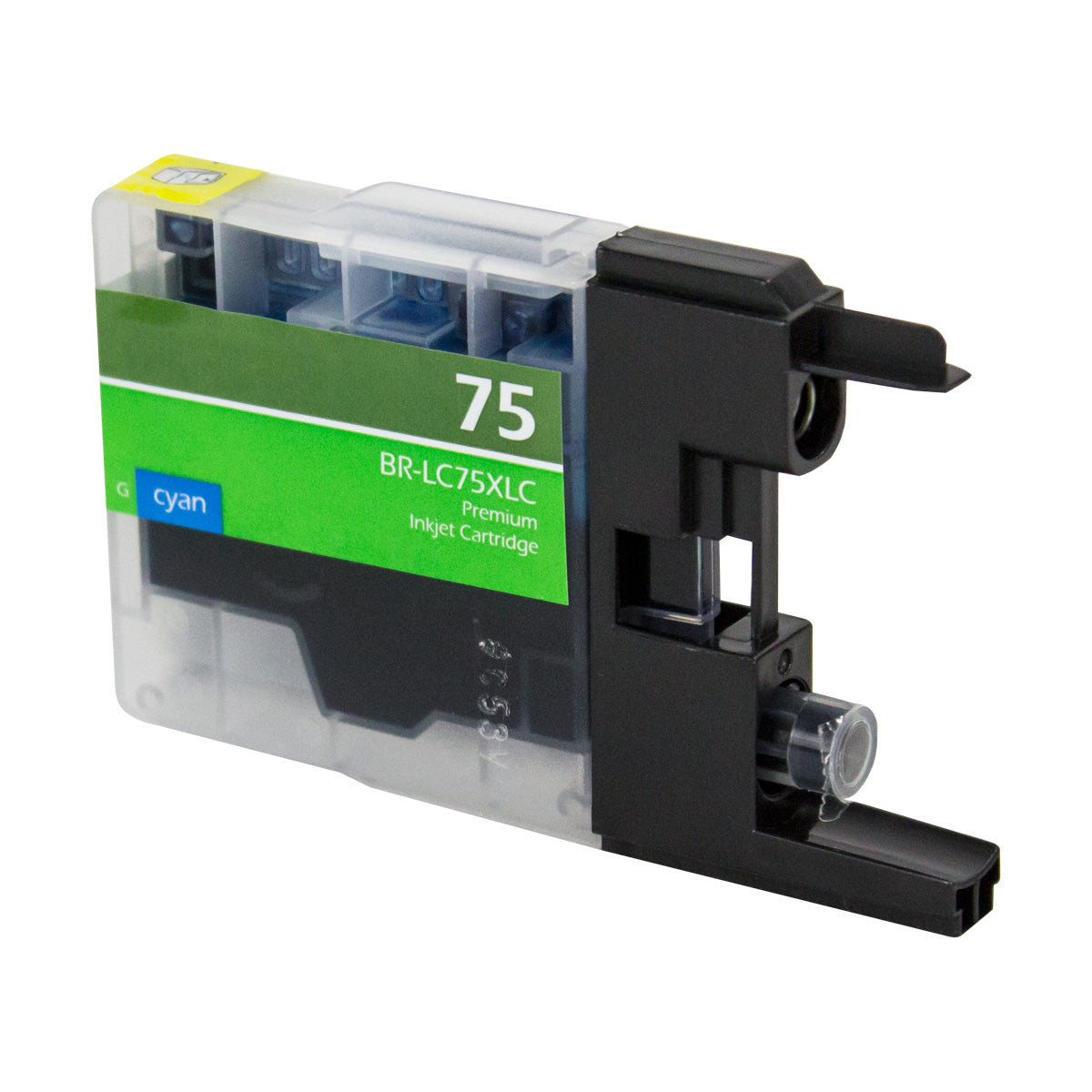 Compatible Cyan Ink Cartridge for Brother MFC-J280W / MFC-J425W + More (LC75XLCN)
