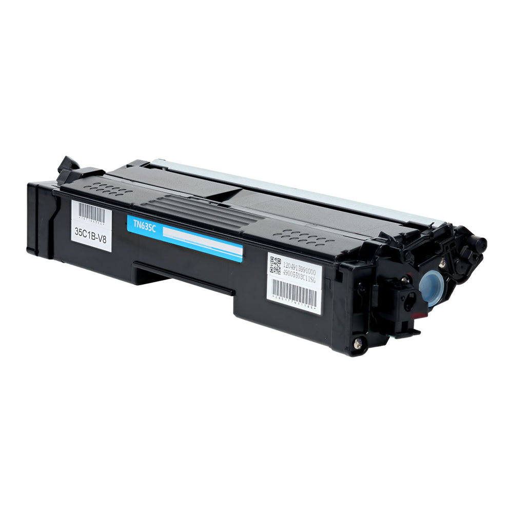 Compatible Cyan Toner Cartridge for Brother HL-L8430CDW / HL-L8430CDWT + More 1.8K Yield (TN635C)