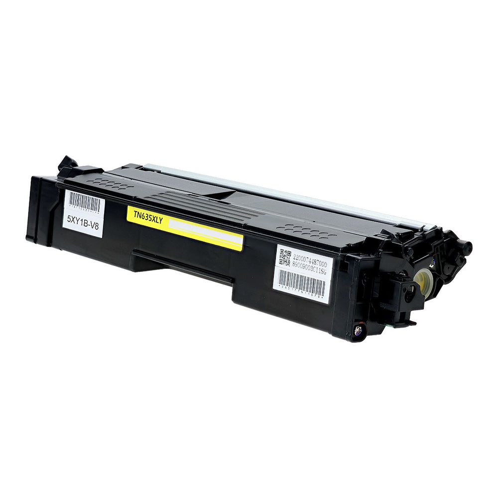 Compatible Yellow Toner Cartridge for Brother HL-L8430CDW / HL-L8430CDWT + More 4.5K High Yield (TN635XLY)