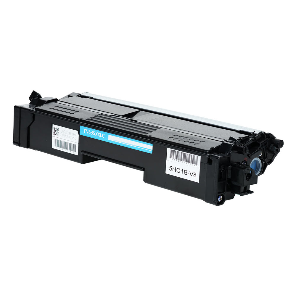Compatible Cyan Toner Cartridge for Brother HL-L8430CDW / HL-L8430CDWT + More 6.5K Extra High Yield (TN635XXLC)