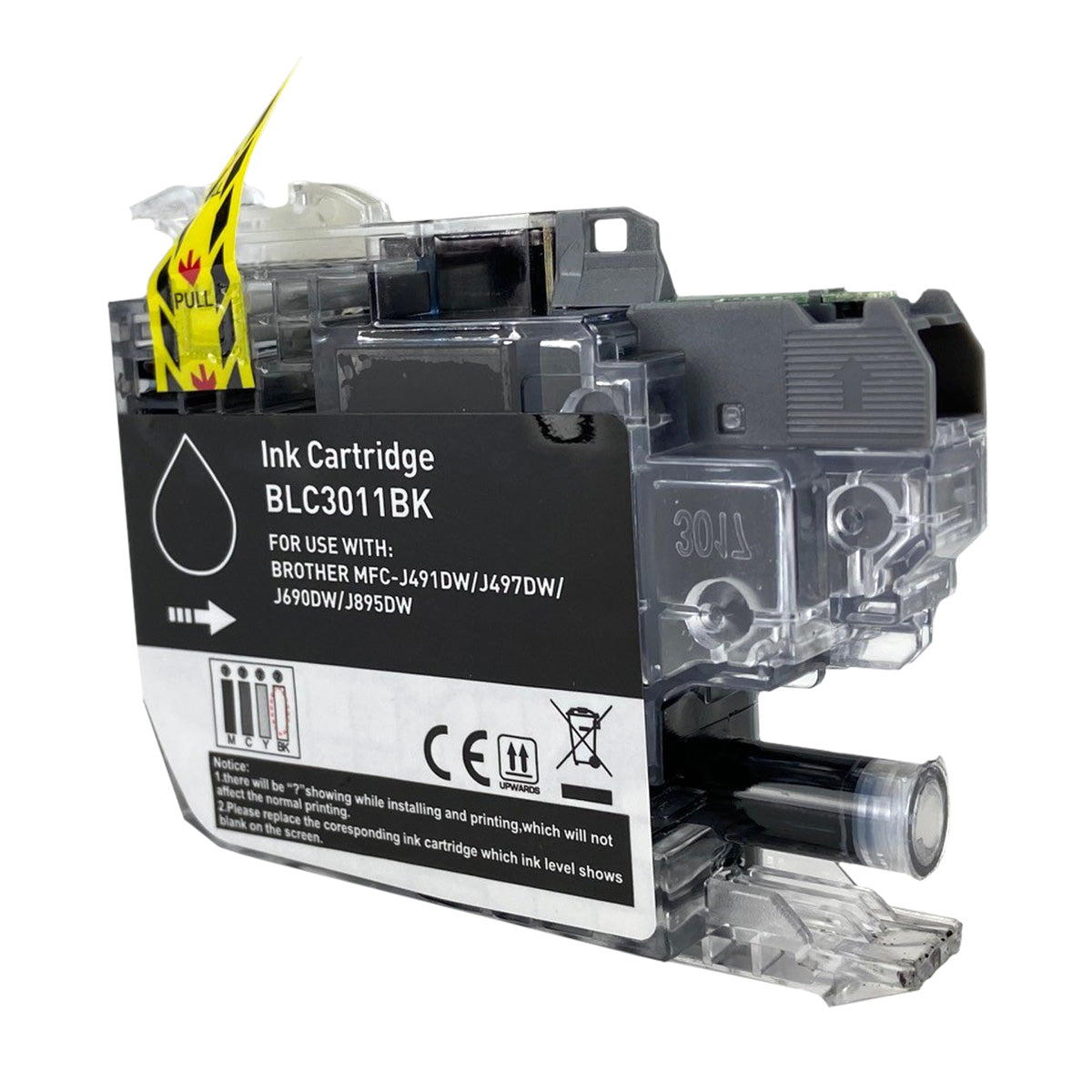 Compatible Black Ink Cartridge for Brother MFC-J491DW / MFC-J497DW + More (LC3011BK / LC3011)