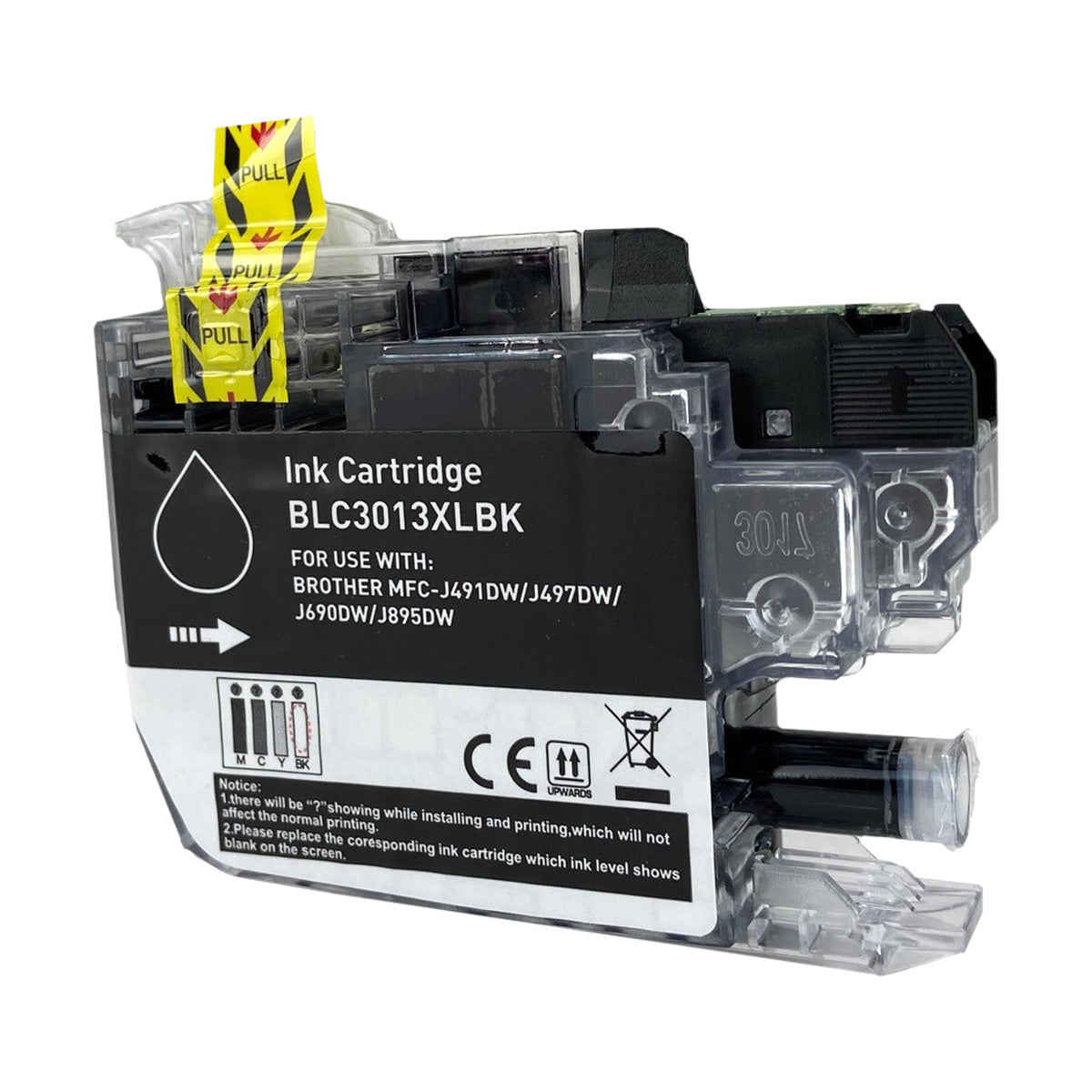 Compatible Black Ink Cartridge for Brother MFC-J491DW / MFC-J497DW + More (LC3013BK / LC3013)