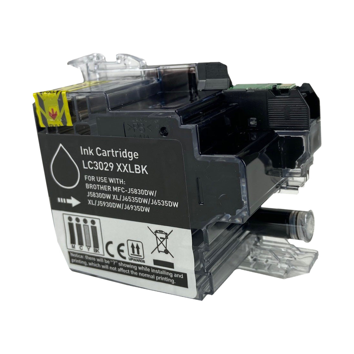 Compatible Black Ink Cartridge for Brother MFC-J5830DW / MFC-J5830DW XL + More 3K Super High Yield (LC3029BK / LC3029)