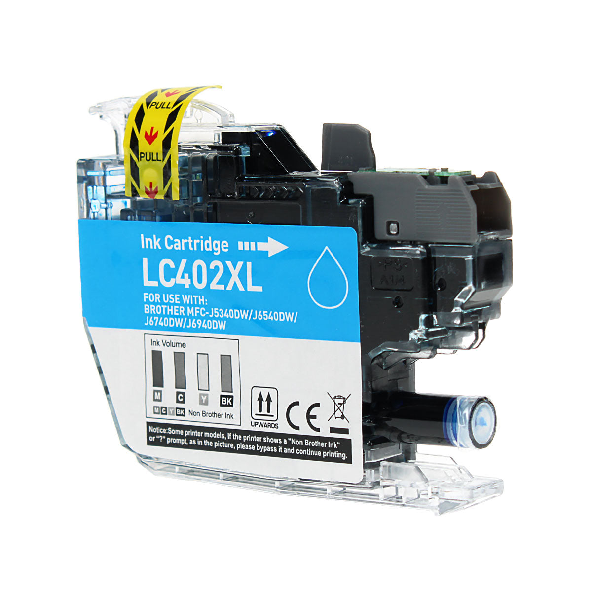 Compatible Cyan Ink Cartridge for Brother MFC-J5340 / MFC-J6540 + More (LC402XLC)