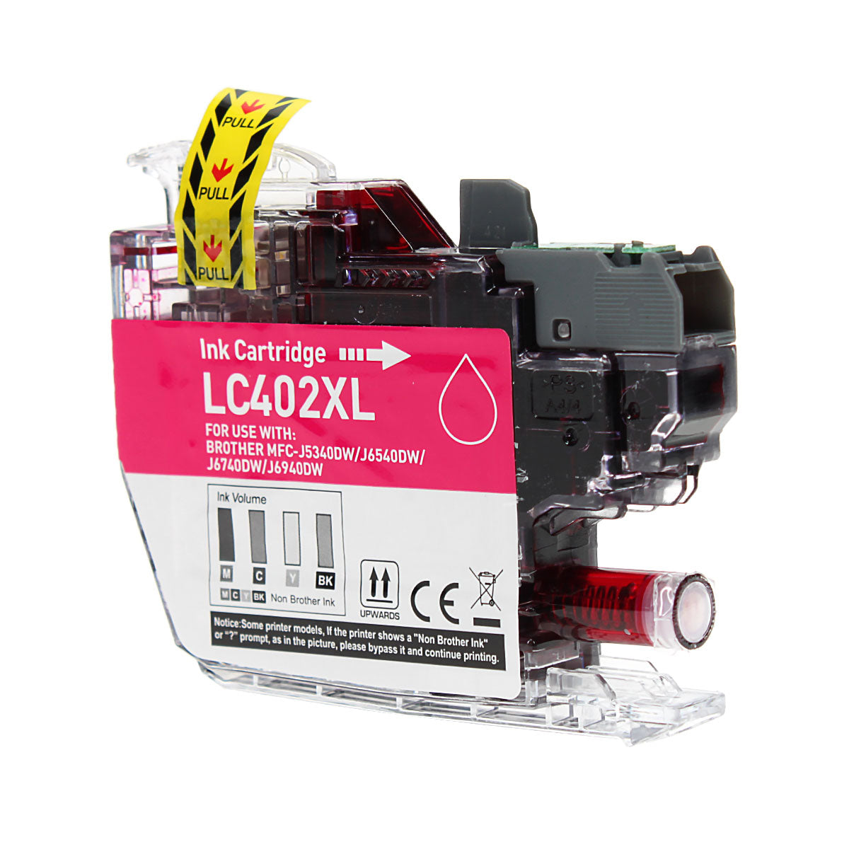 Compatible Magenta Ink Cartridge for Brother MFC-J5340 / MFC-J6540 + More (LC402XLM)