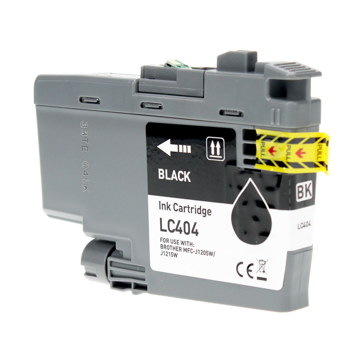 Compatible Black Ink Cartridge for Brother MFC-J1205 / MFC-J1215 (LC404BK)