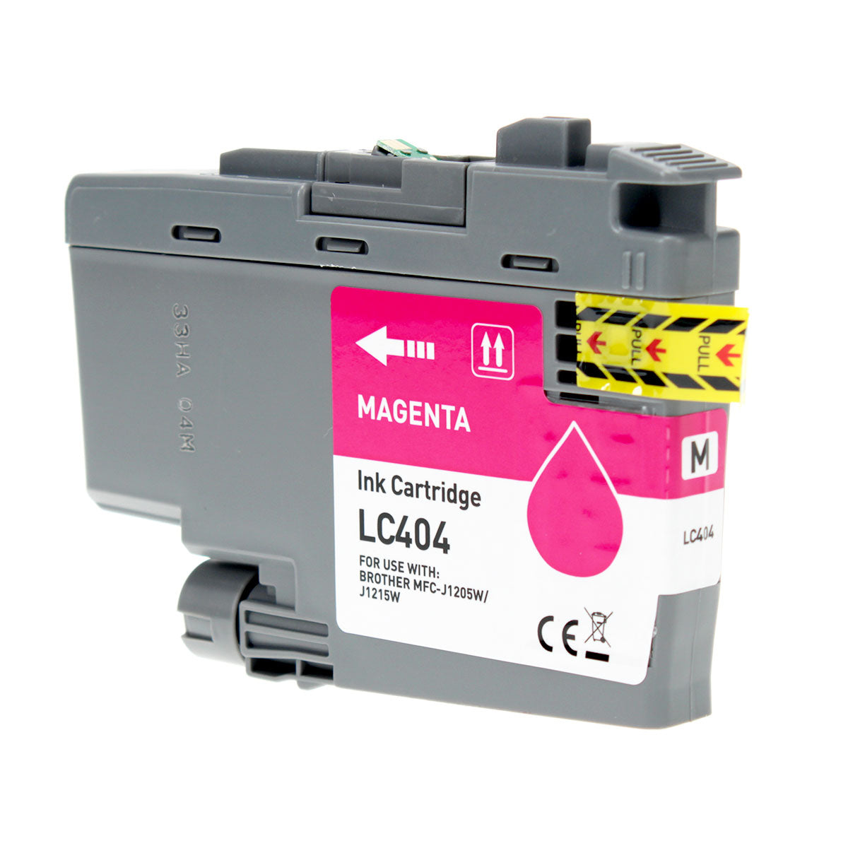 Compatible Magenta Ink Cartridge for Brother MFC-J1205 / MFC-J1215 (LC404M)