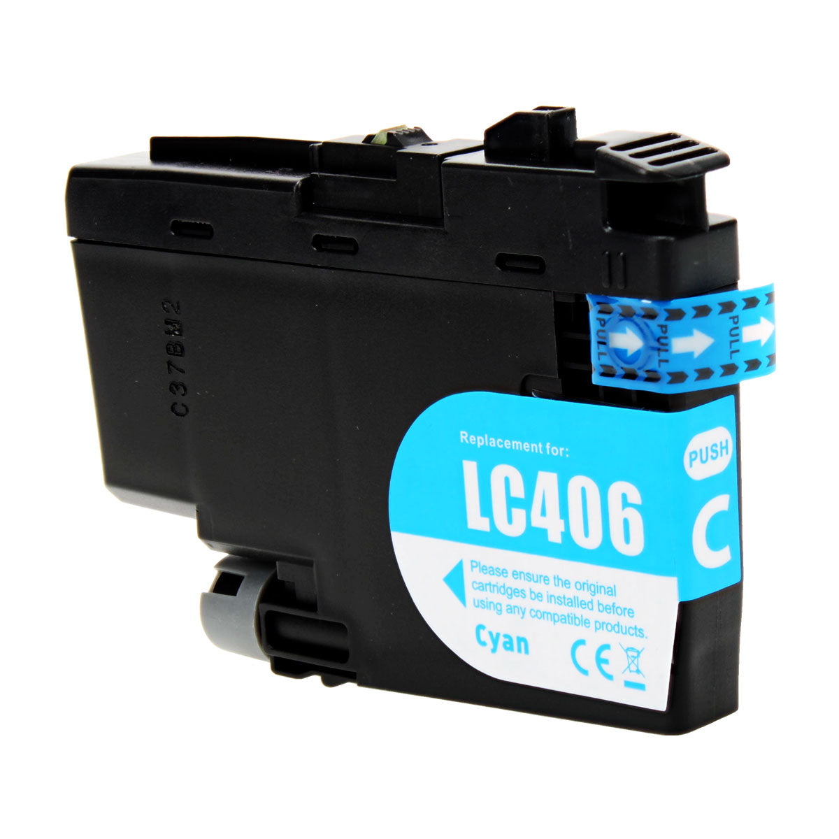 Compatible Cyan Ink Cartridge for Brother MFC-J4335 / MFC-J4345 + More (LC406C)