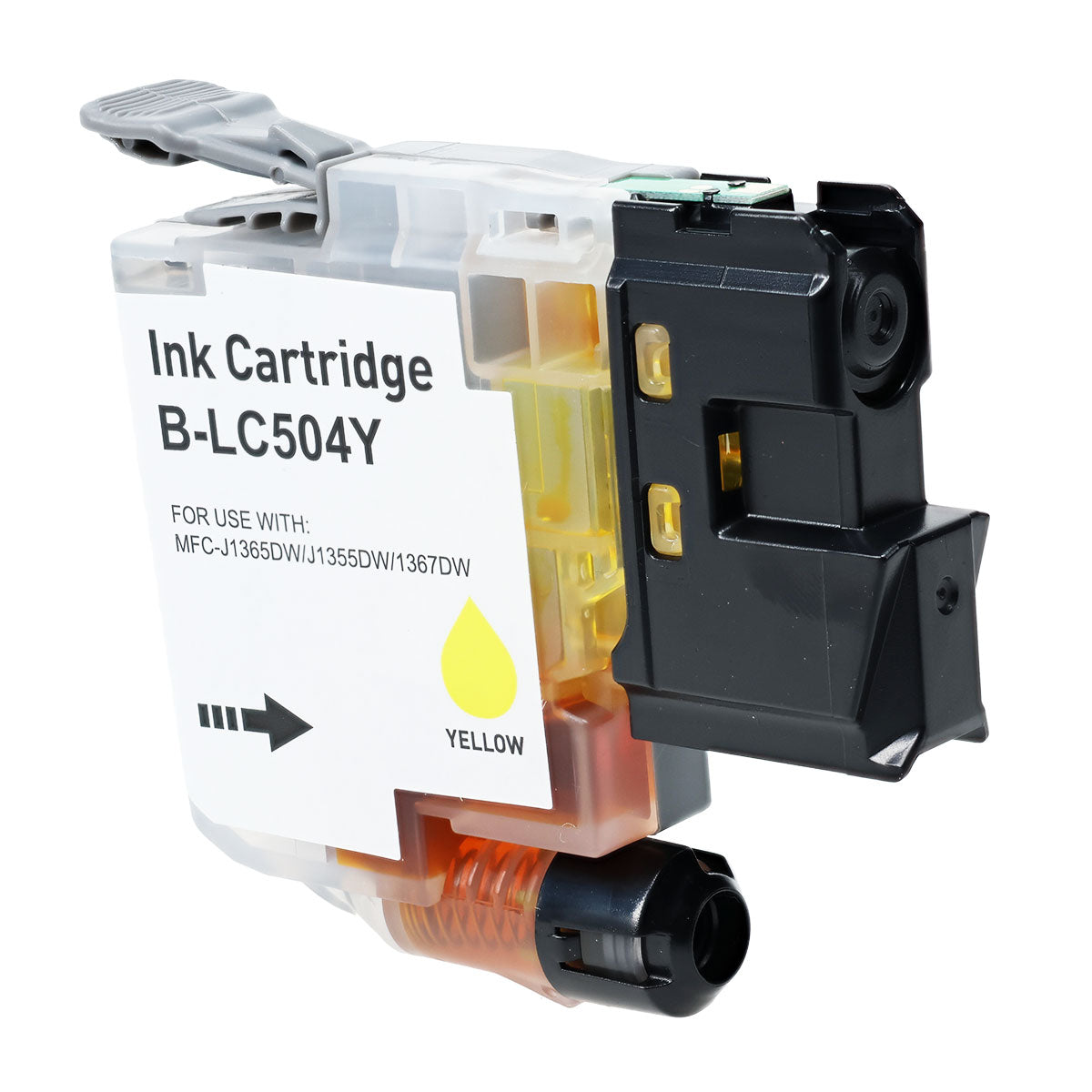 Compatible Yellow Ink Cartridge for Brother MFC-J1355DW / MFC-J1365DW + More (LC504Y / LC504)