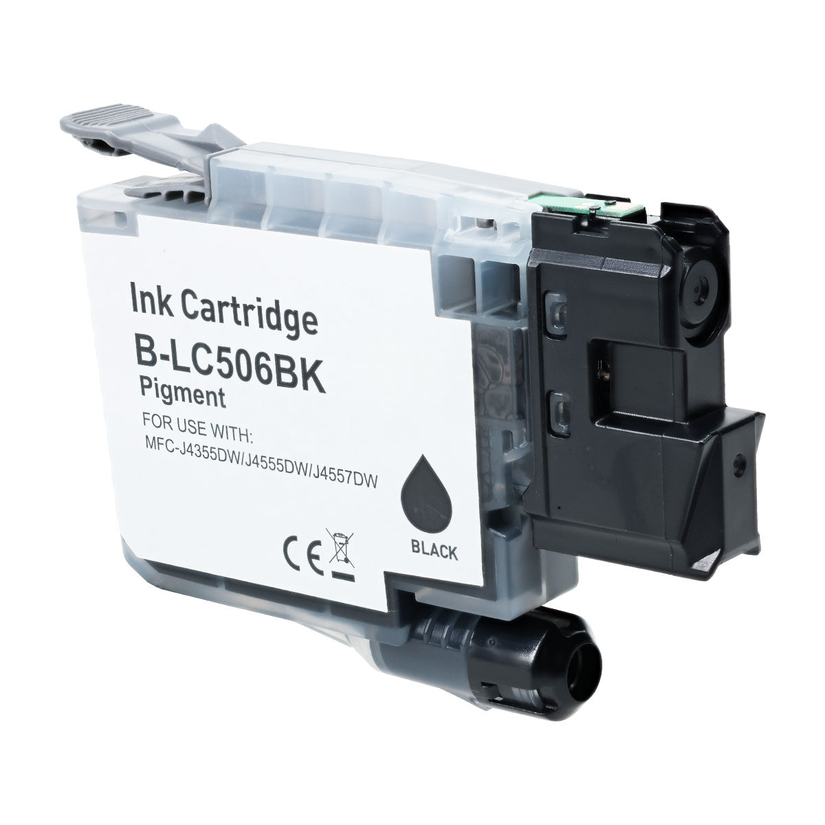 Compatible Black Ink Cartridge for Brother MFC-4557DW / MFC-J4355DW + More (LC506BK / LC506)