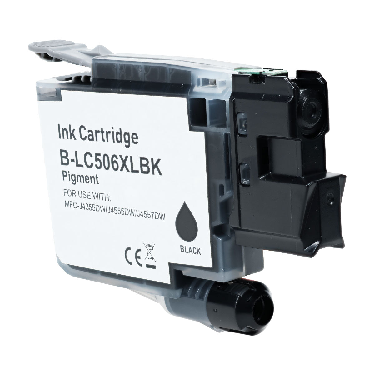 Compatible Black Ink Cartridge for Brother MFC-J4355DW / MFC-J4555DW + More (LC506XLBK)