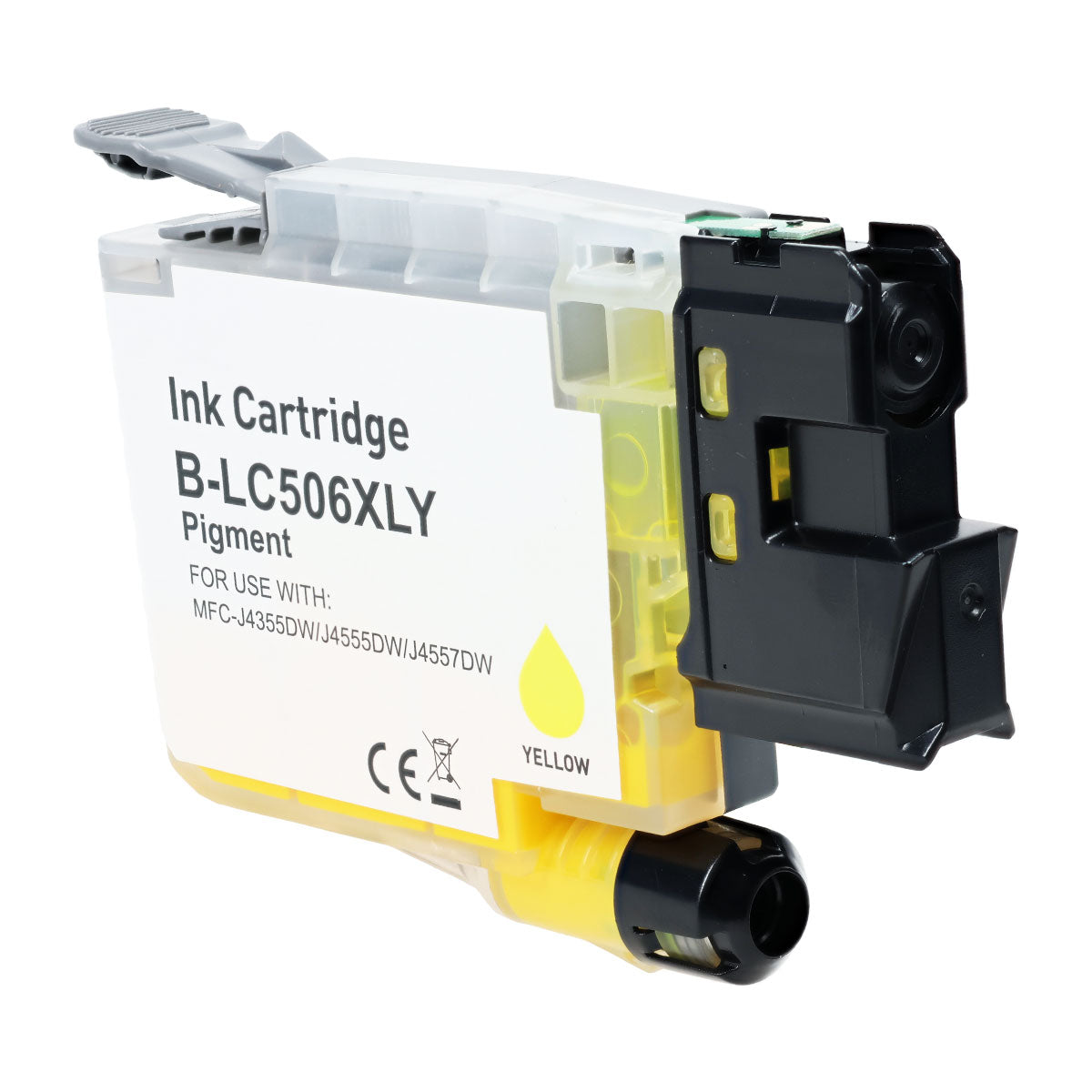Compatible Yellow Ink Cartridge for Brother MFC-J4355DW / MFC-J4555DW + More (LC506XLY)