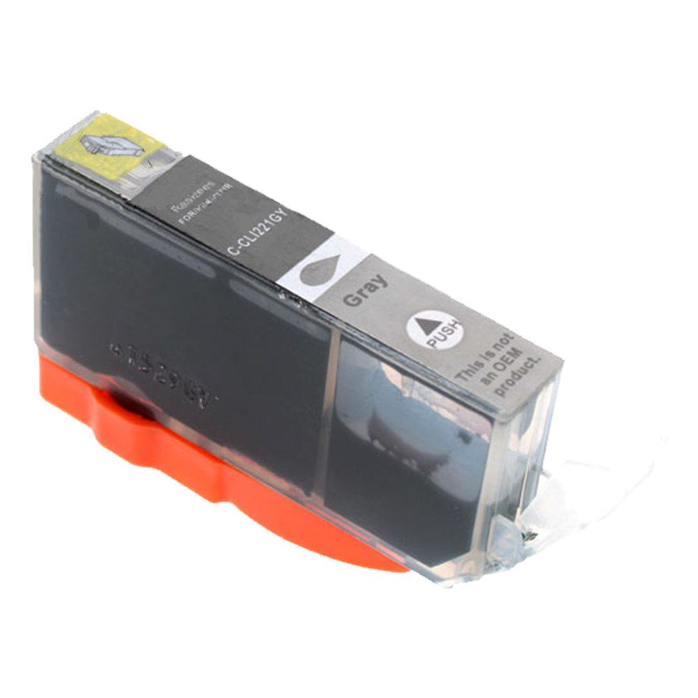 Compatible Gray Ink Cartridge for Canon PIXMA MP980 / PIXMA MX870 (CLI-221GY / 221)