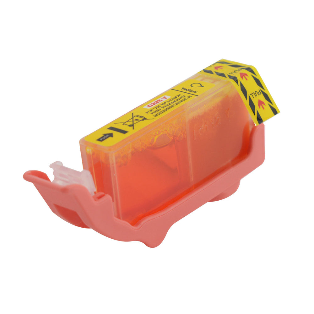 Remanufactured Yellow Ink Cartridge for Canon PIXMA IP4820 / PIXMA IP4850 + More (226 / 4549B001)