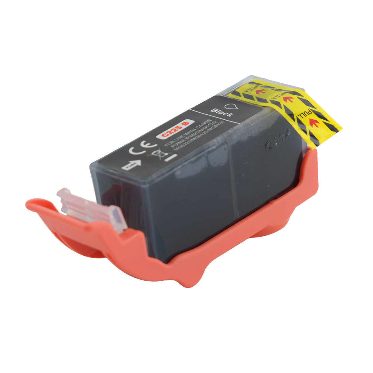 Remanufactured Black Ink Cartridge for Canon PIXMA IP4820 / PIXMA IP4920 + More (PGI-225BK / 225)