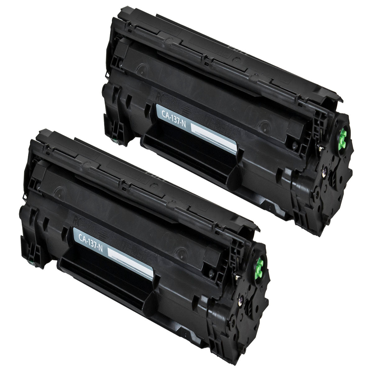 Compatible Black Toner Cartridge for Canon IMAGECLASS D570 / IMAGECLASS LBP-151 + More 2.4K Yield 2-Pack (9435B001AA / CRG-137)