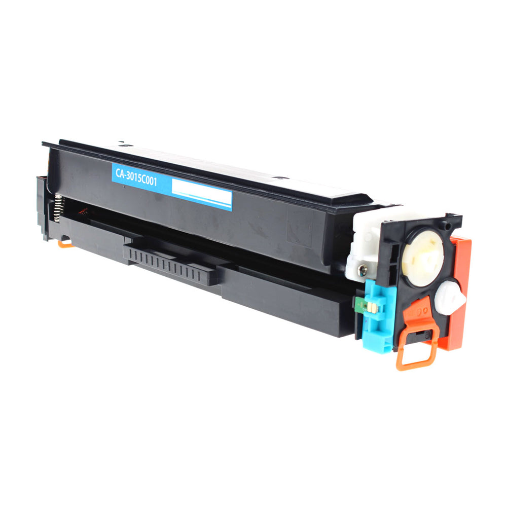 Compatible Cyan Toner Cartridge for Canon IMAGECLASS LBP664CDW / IMAGECLASS MF741CDW + More 2.1K Yield New Chip (3015C001AA / 055)