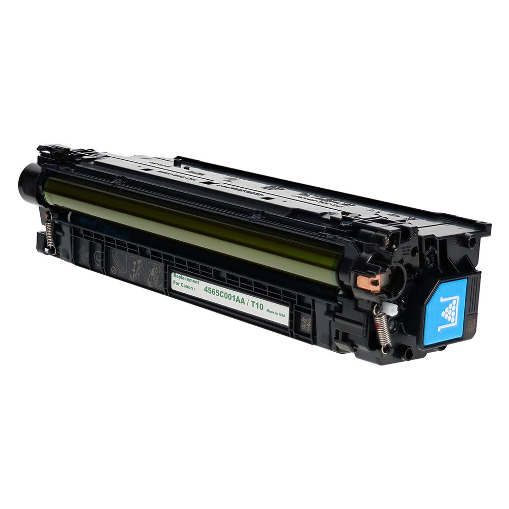 Compatible Cyan Toner Cartridge for Canon IMAGECLASS X LBP-1538C / IMAGECLASS X MF1538C 10K High Yield (4565C001AA / T10)