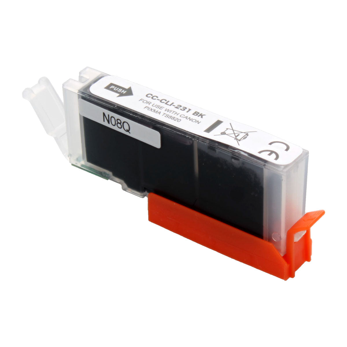 Compatible Black Ink Cartridge for Canon PIXMA TS8820 8.5 ML (6674C001 / CLI-231BK)