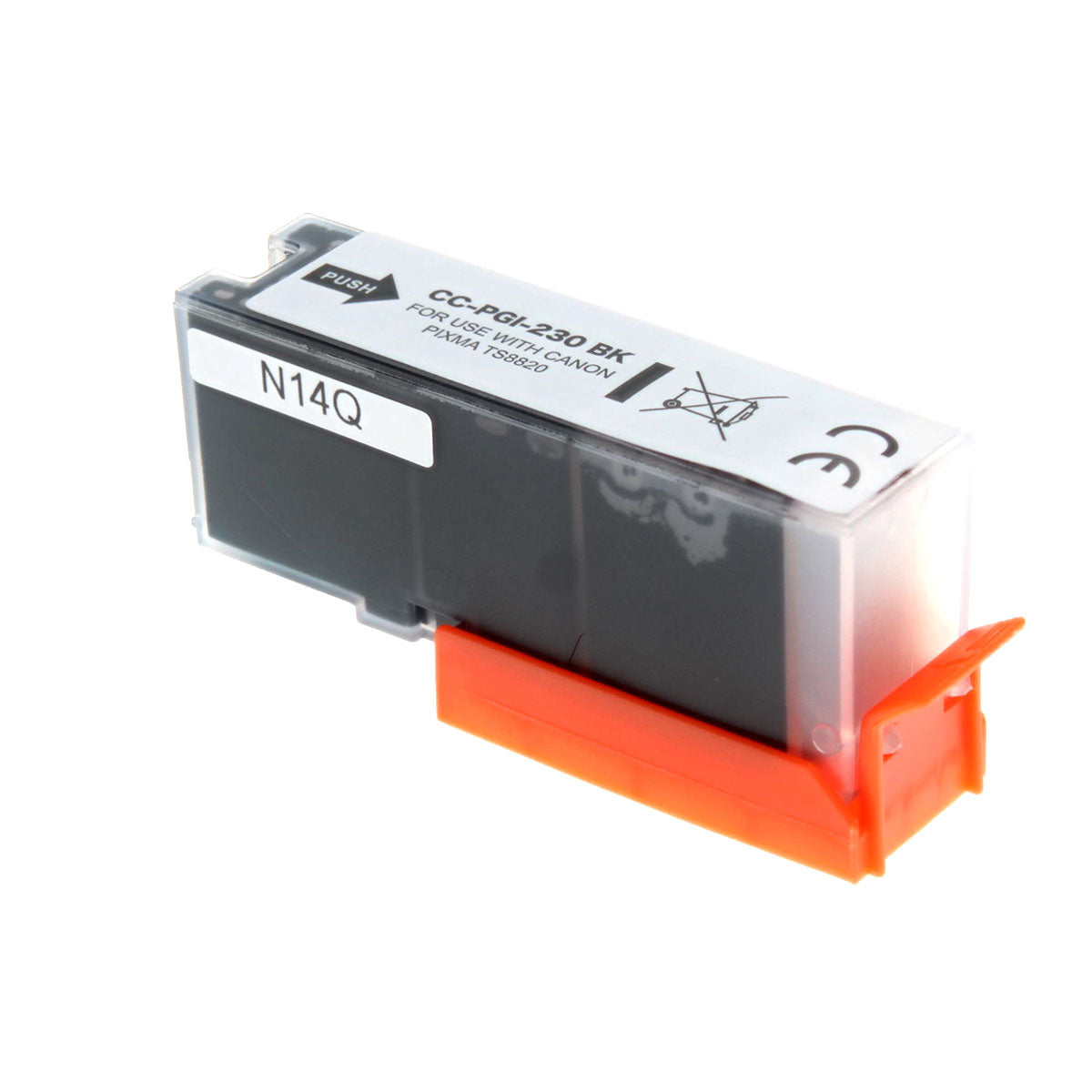 Compatible Black Ink Cartridge for Canon PIXMA TS8820 24 ML (6673C001 / PGI-230BK)