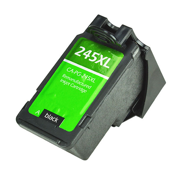 Remanufactured Black Ink Cartridge for Canon CR-120 IMAGEFORMULA / CR-150 IMAGEFORMULA + More (PG-245XL / 245XL)