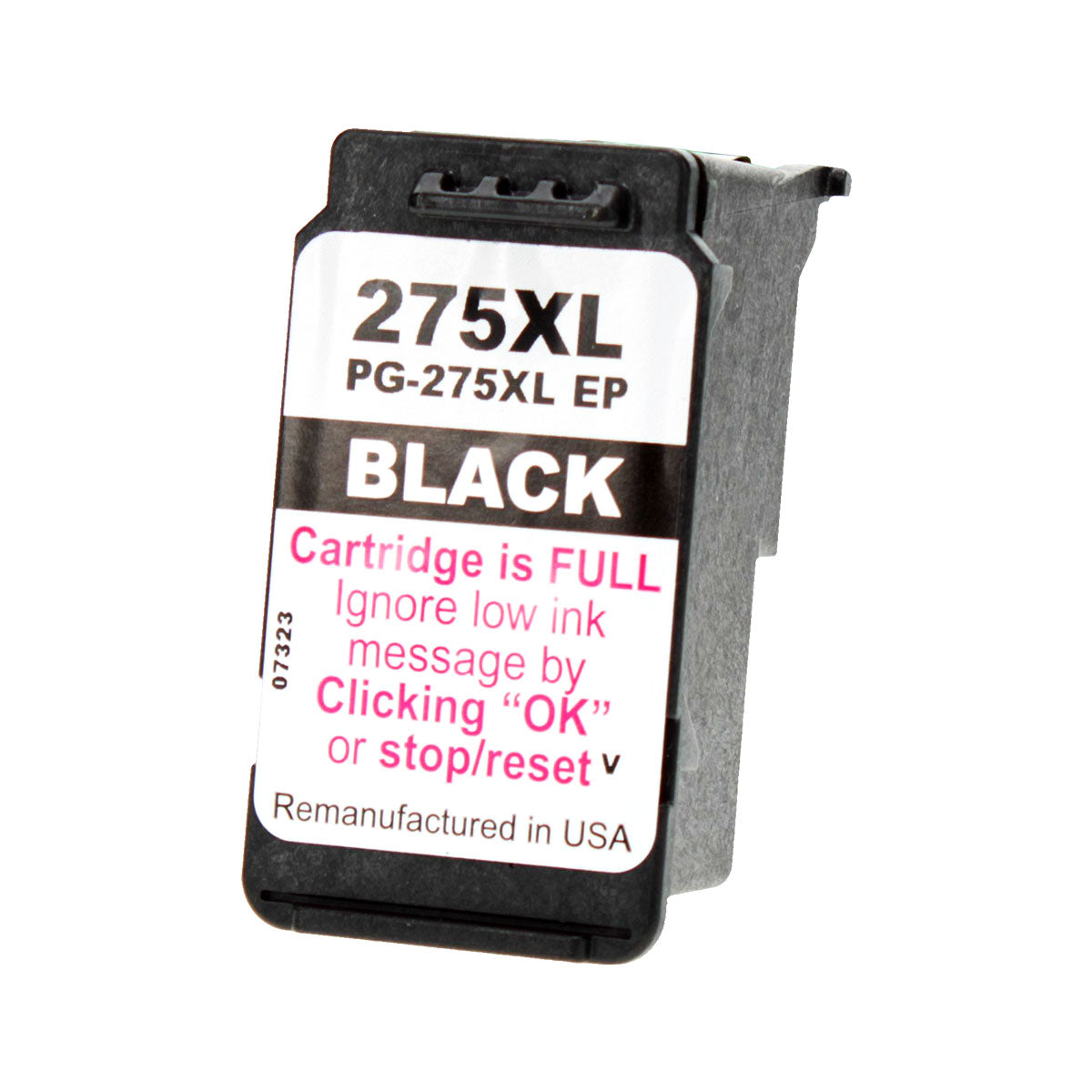 Remanufactured Black Ink Cartridge for Canon PIXMA TR4720 / PIXMA TS3520 + More (4981C001 / PG-275XL)