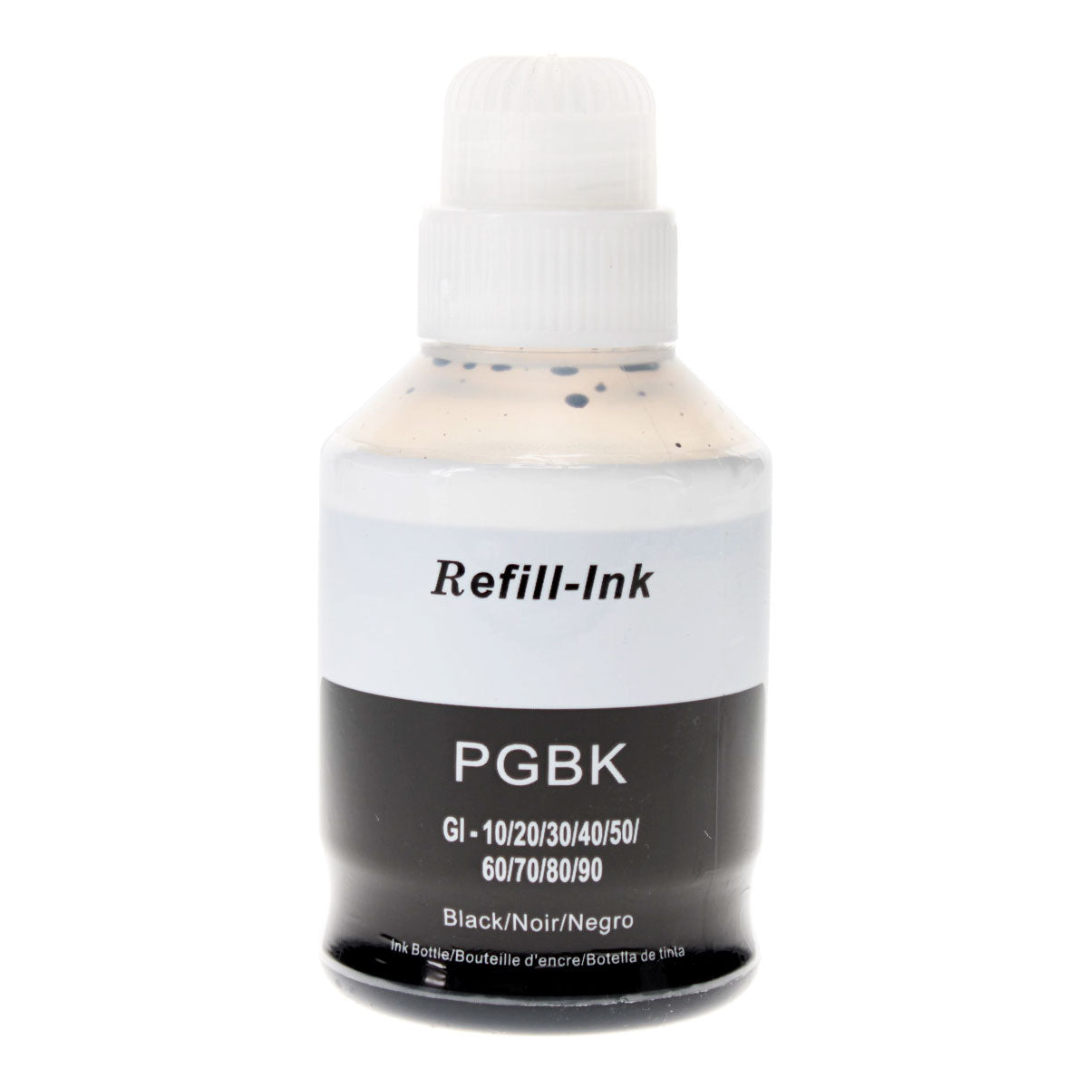 Compatible Black Ink Bottle for Canon PIXMA G1220 / PIXMA G1230 + More 170ml (3383C001 / 4526C001)