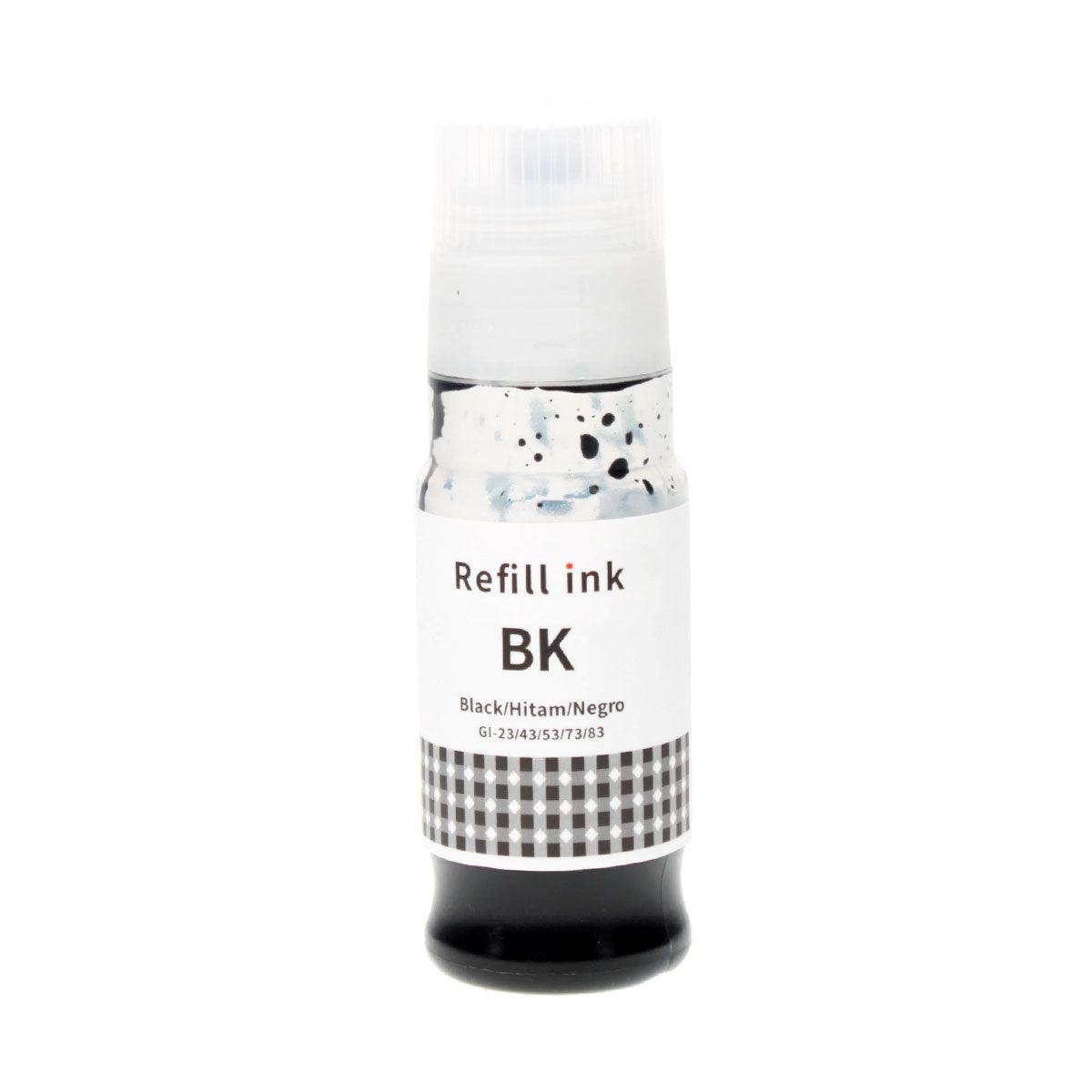 Compatible Black Ink Bottle for Canon PIXMA G520 / PIXMA G540 + More 70 ML (4696C001 / GI-23BK)