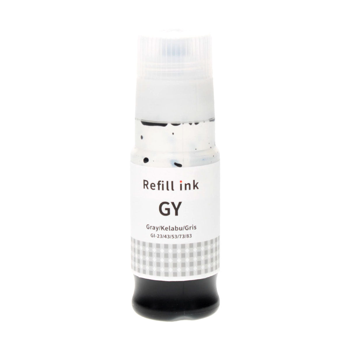 Compatible Gray Ink Bottle for Canon PIXMA G520 / PIXMA G540 + More 70 ML (4705C001 / GI-23GY)