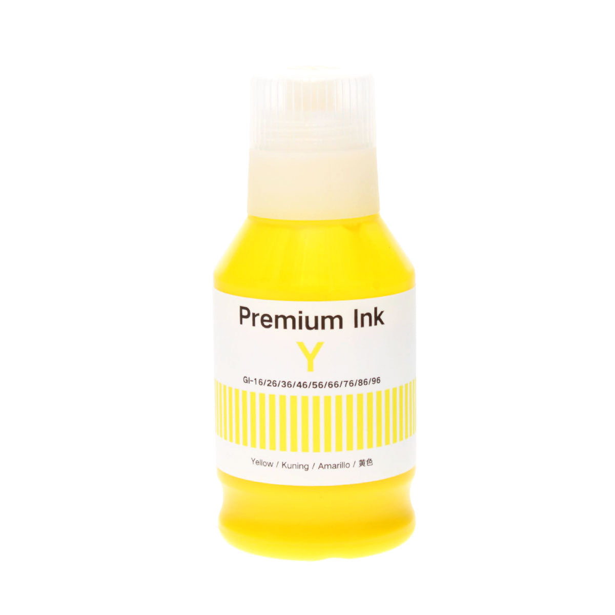 Compatible Yellow Ink Bottle for Canon MAXIFY GX3020 / MAXIFY GX4020 + More 170 ML (4423C001 / GI-26Y)
