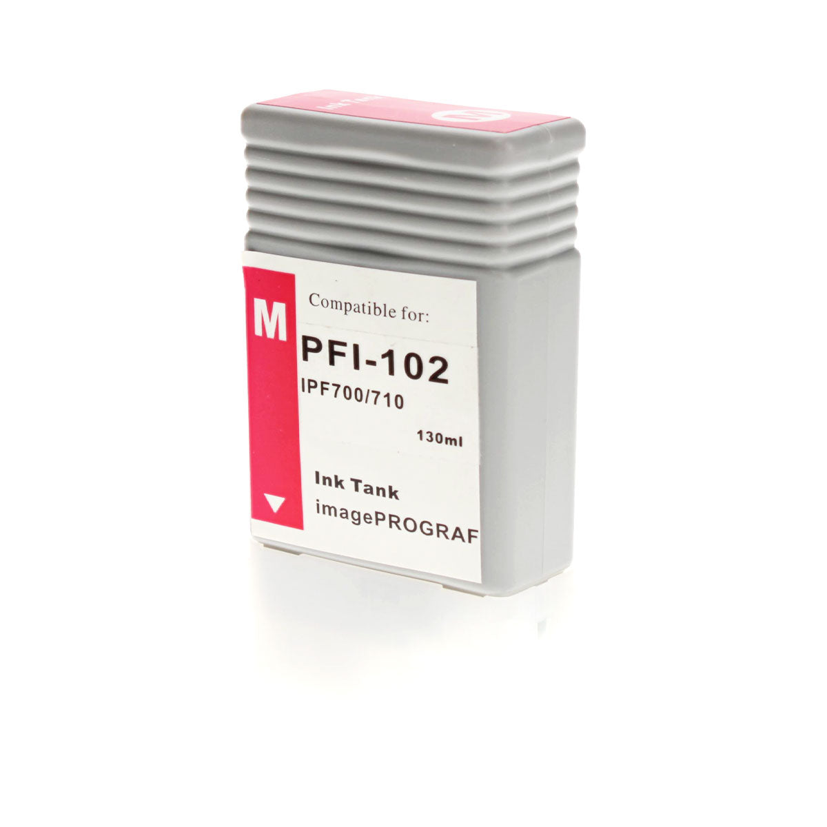 Remanufactured Magenta Ink Cartridge for Canon IMAGEPROGRAPH IPF 500 / IMAGEPROGRAPH IPF 510 + More 130 ML (0897B001 / PFI-102M)