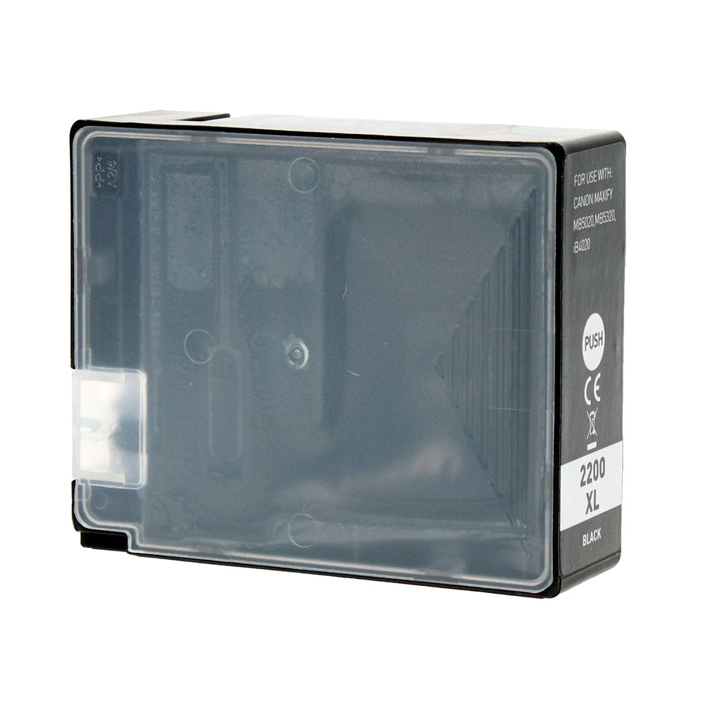 Compatible Black Ink Cartridge for Canon MAXIFY IB4020 / MAXIFY IB4120 + More 2.5K High Yield (9255B001 / PGI-2200XLBK)