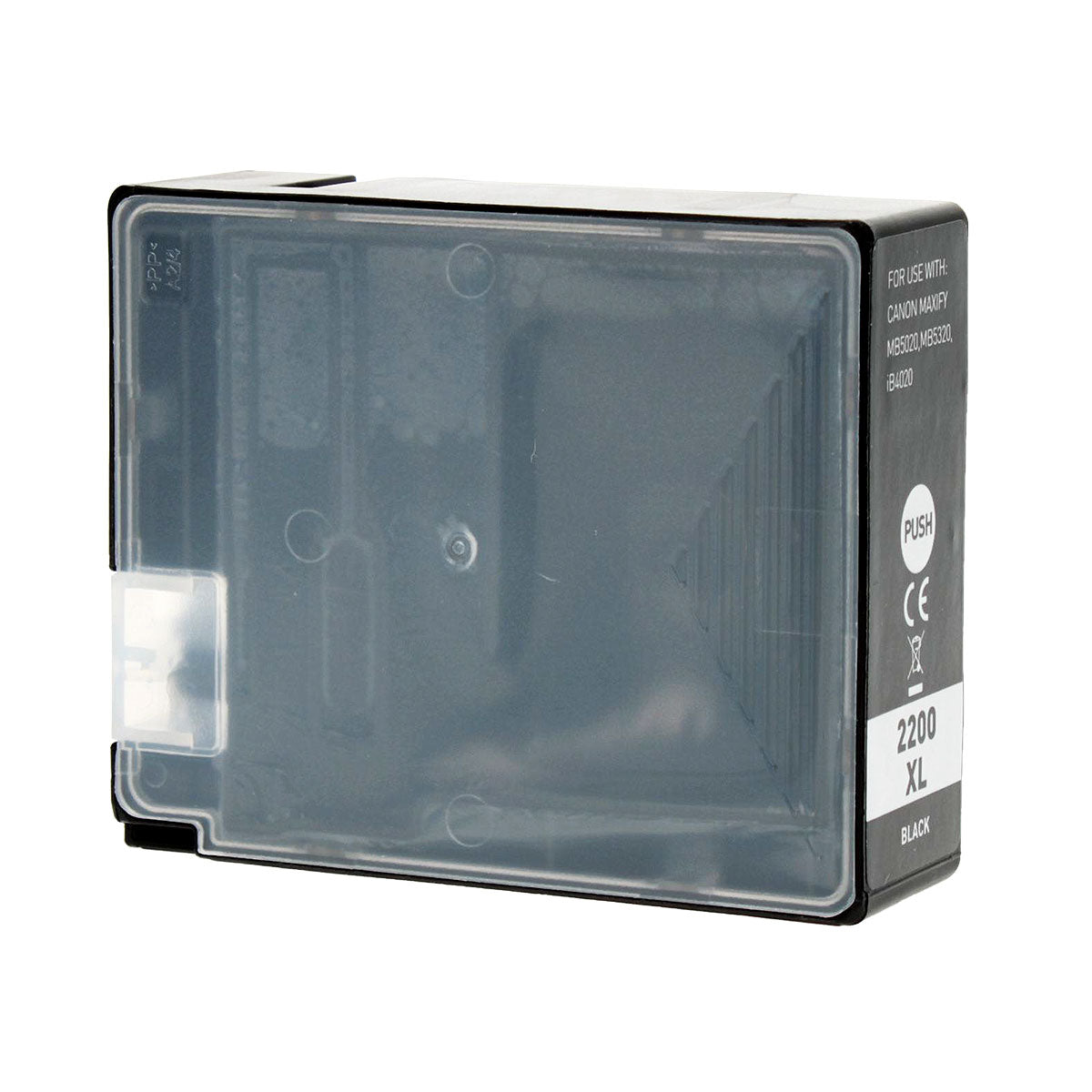 Compatible Black Ink Cartridge for Canon MAXIFY IB4020 / MAXIFY IB4120 + More 2.5K High Yield (9255B001 / PGI-2200XLBK)