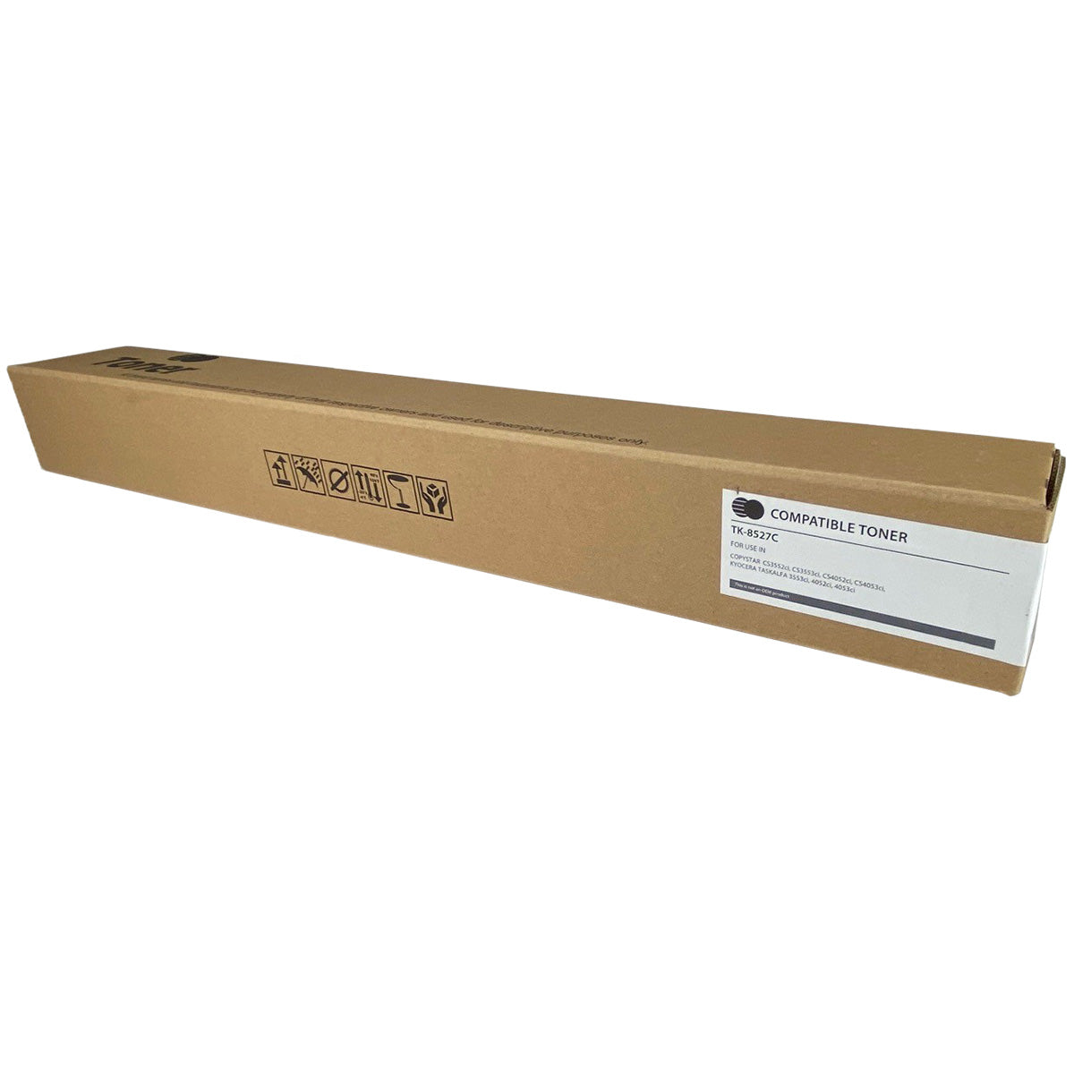 Compatible Cyan Toner Cartridge for Copystar CS 3552ci / CS 3553ci + More 15K Yield (1T02RMCUS0 / 1T02RMCCS0)