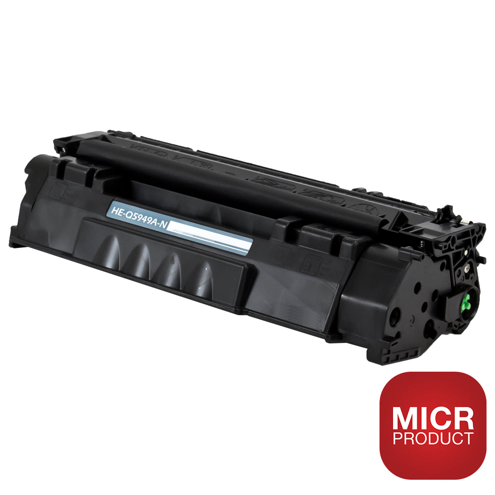 Compatible Black Toner Cartridge for HP IMAGECLASS LBP-3330 / IMAGECLASS LBP-3360 + More 2.5K Yield MICR (Q5949A / 49A)