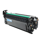 Compatible Cyan Toner Cartridge for HP LASERJET CM3530 MFP / LASERJET CM3530FS MFP + More 7K Yield (CE251A / 504A)