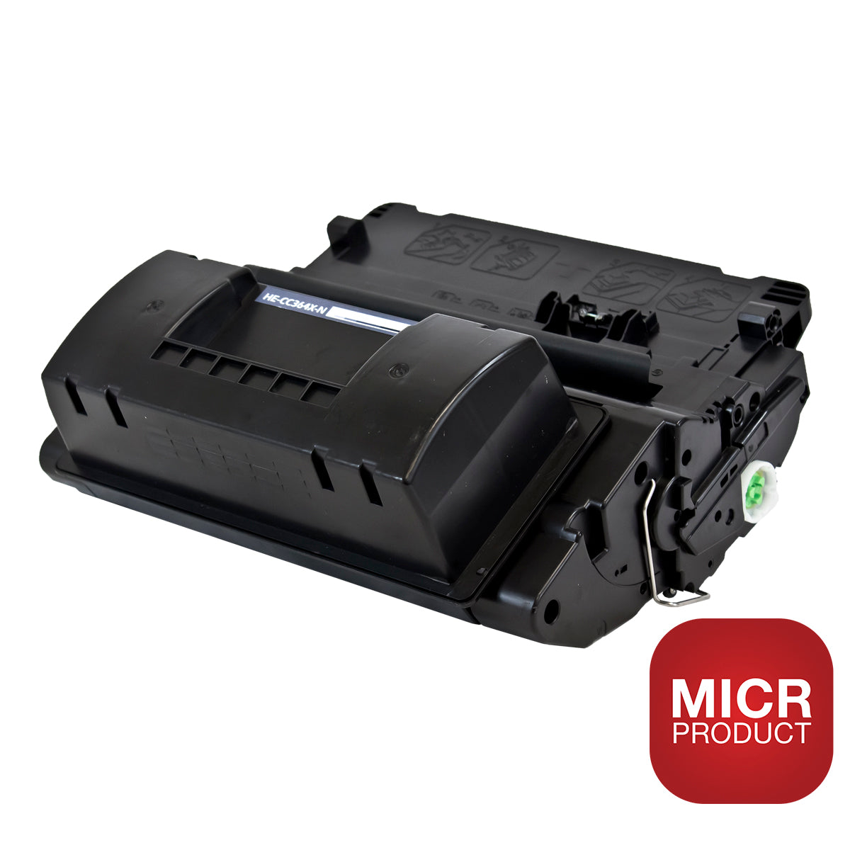 Compatible Black Toner Cartridge for HP LJ P4015N / LJ P4015TN + More 24K High Yield MICR (CC364X / 64X)