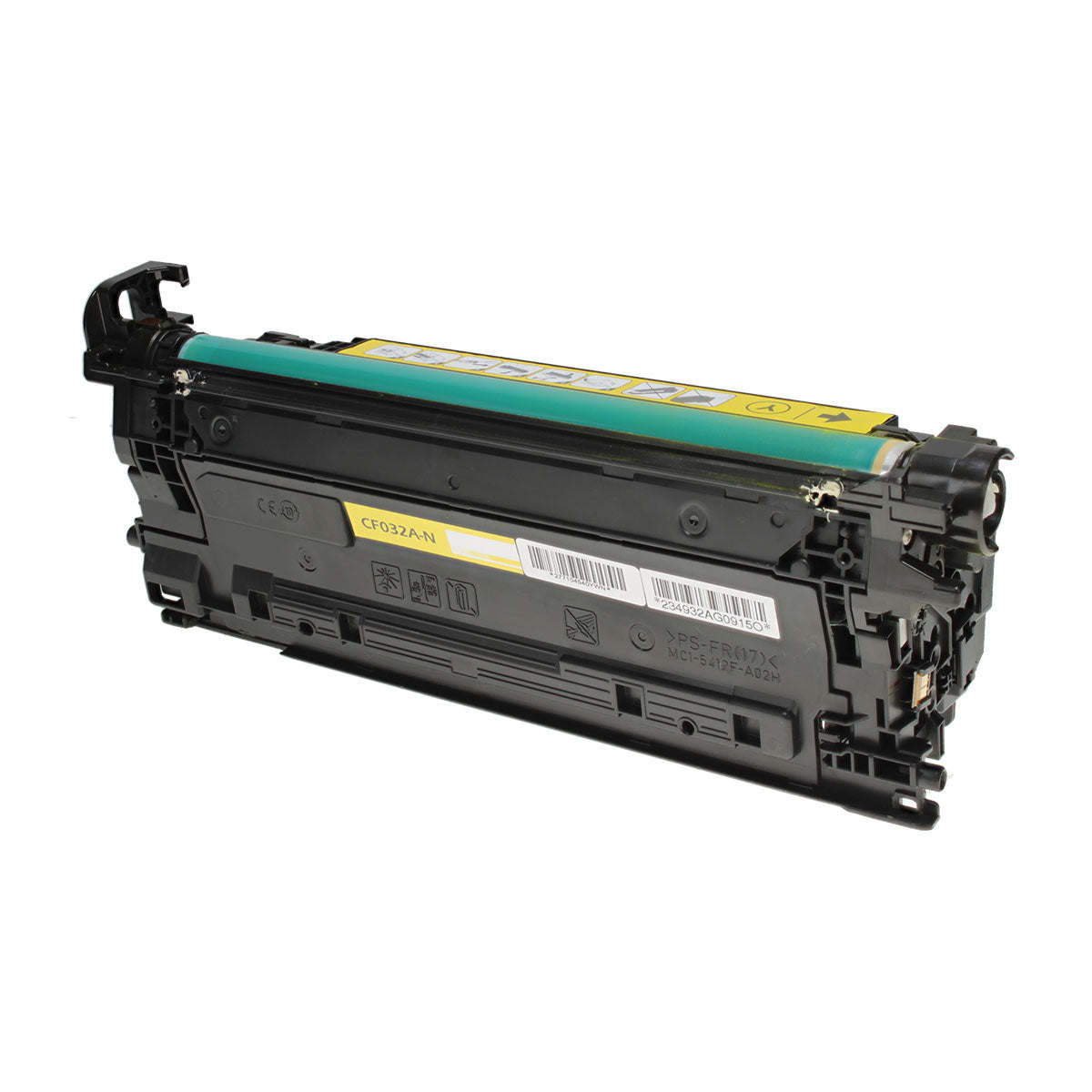 Compatible Yellow Toner Cartridge for HP LASERJET CM4540 / LASERJET CM4540F + More 12.5K Yield (CF032A / 646A)