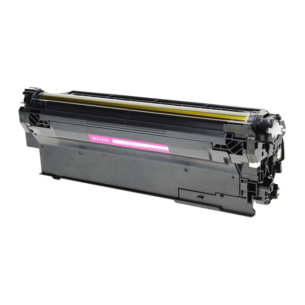 Compatible Magenta Toner Cartridge for HP LJ ENTERPRISE 5700 / LJ ENTERPRISE 5700DN + More 3K Yield New Chip (W2133A / 213A)