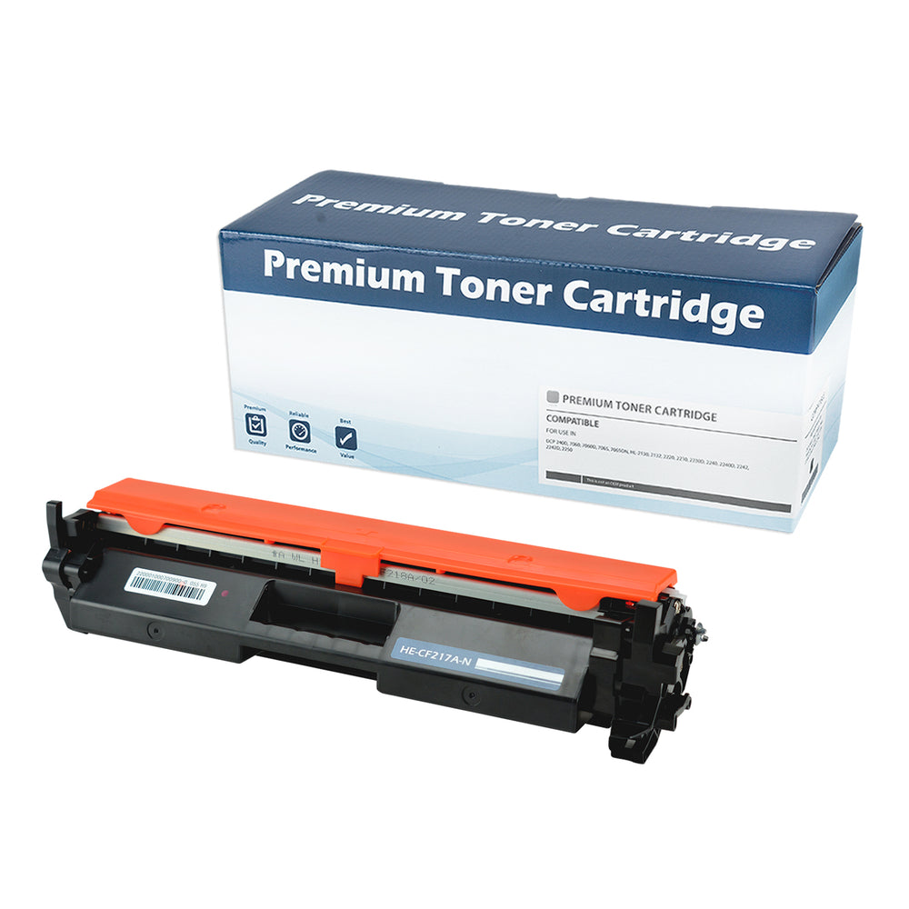 Compatible Black Toner Cartridge for HP LJ M102A / LJ M102W + More 1.6K Yield (CF217A / 17A)