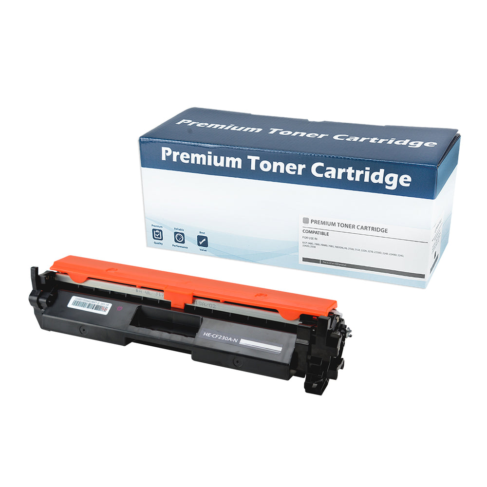 Compatible Black Toner Cartridge for HP LJ PRO M203D / LJ PRO M203DN + More 1.6K Yield (CF230A / 30A)