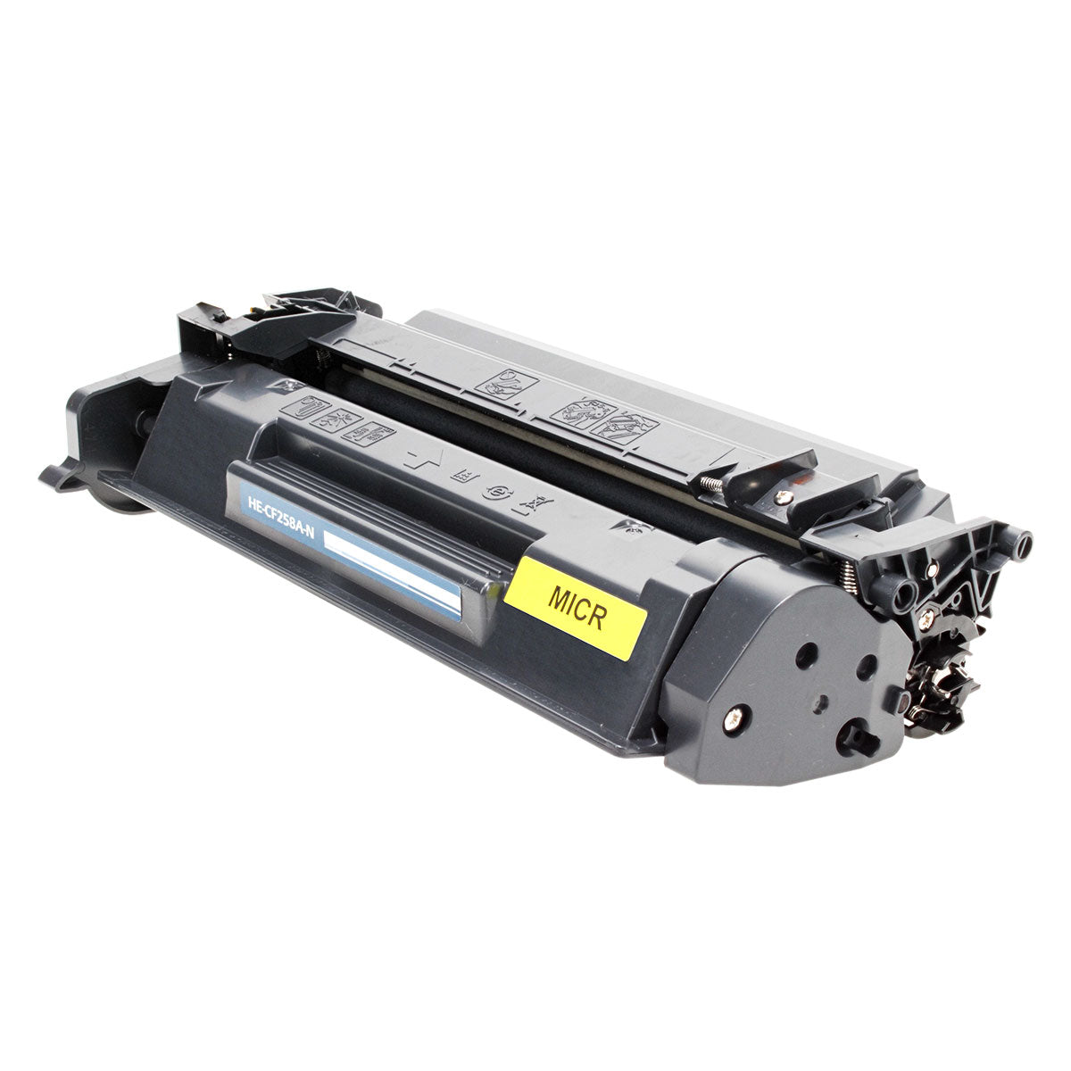 Compatible Black Toner Cartridge for HP LASERJET ENTERPRISE M406 / LASERJET PRO M404 + More 3K Yield MICR New Chip (CF258A / 58A)