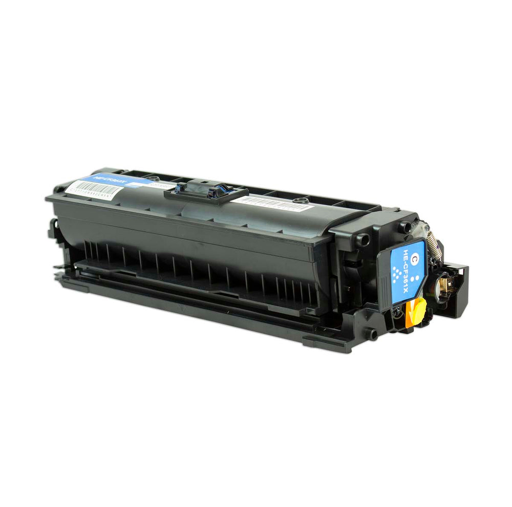 Compatible Cyan Toner Cartridge for HP LJ ENTERPRISE M552 / LJ ENTERPRISE M553 + More 9.5K High Yield (CF361X / 508X)