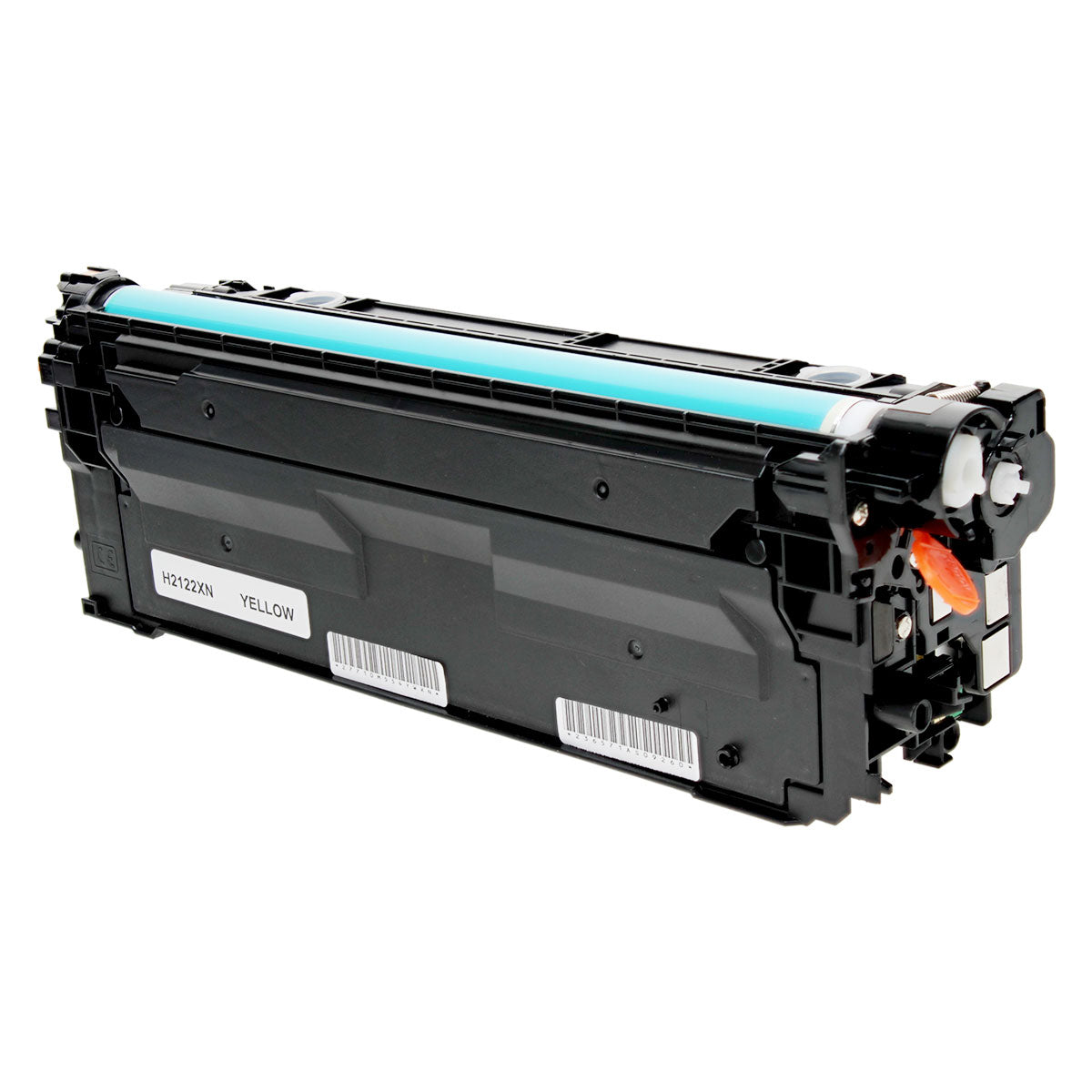 Compatible Yellow Toner Cartridge for HP LJ ENTERPRISE M554 / LJ ENTERPRISE M554DN + More 10K High Yield New Chip (W2122X / 212X)