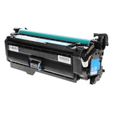 Compatible Cyan Toner Cartridge for HP LJ ENTERPRISE MFP M680DN / LJ ENTERPRISE MFP M680F + More 16.5K Yield (CF321A / 653A)