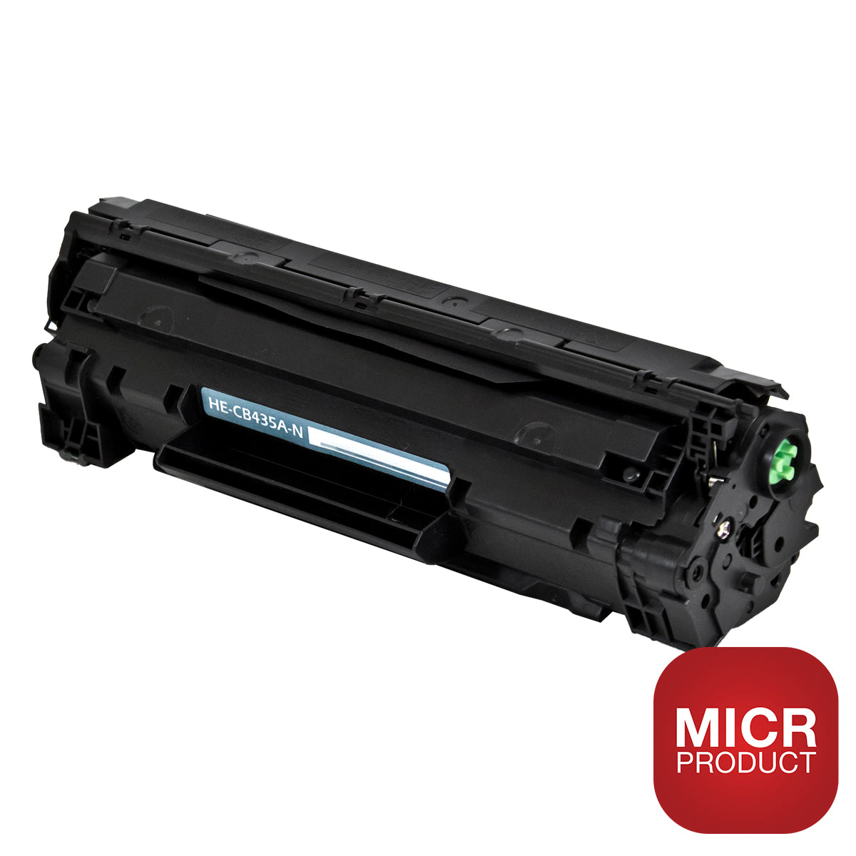 Compatible Black Toner Cartridge for HP LJ P1002 / LJ P1003 + More 2K Yield MICR (CB435A / 35A)