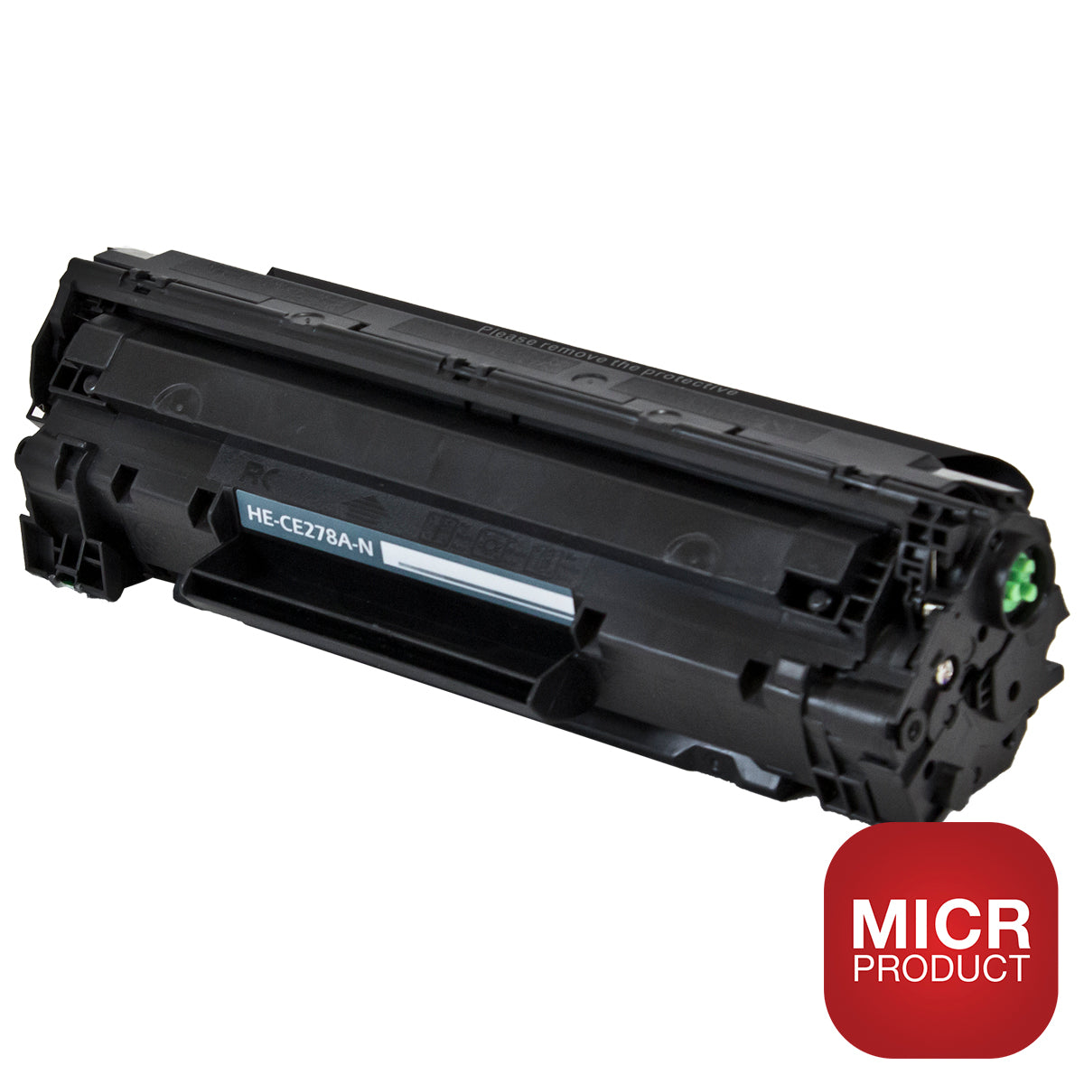 Compatible Black Toner Cartridge for HP LJ PRO M1530 / LJ PRO M1536 MFP + More 2.1K Yield MICR (CE278A / 78A)