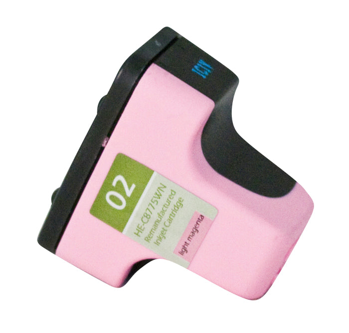Remanufactured Light Magenta Ink Cartridge for HP PHOTOSMART 3110 / PHOTOSMART 3210 + More (C8775WN / 02)